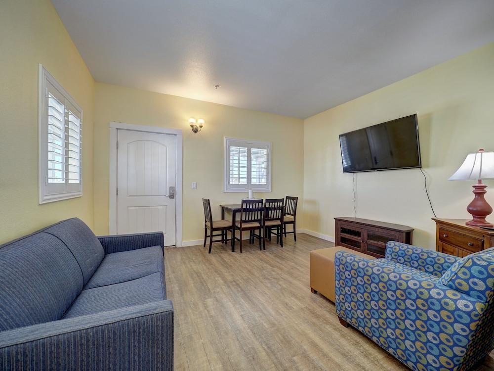 Seashell Village Resort near the beach with kitchens