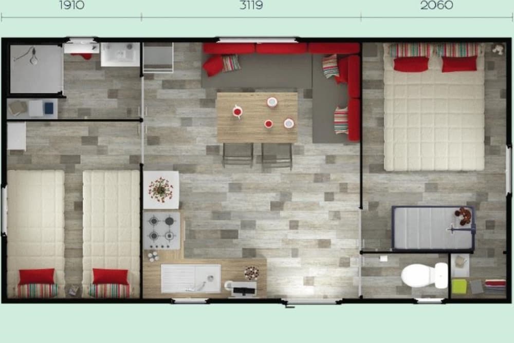 Camping Le Verdoyant - Mobil-homes