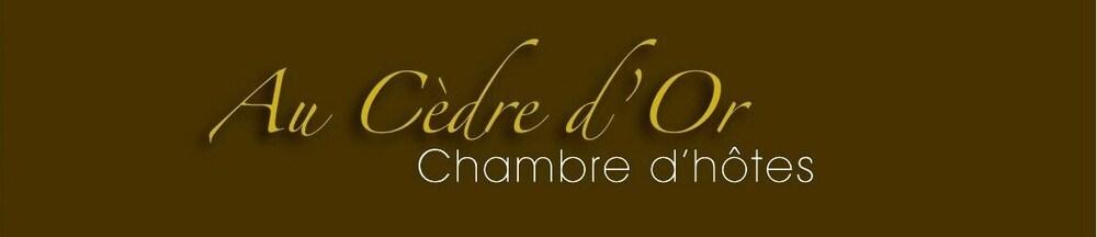 Au Cèdre D'or B&B