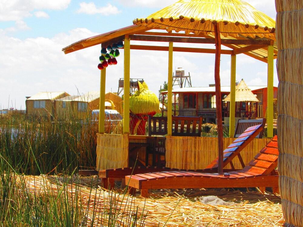 Uros Floating Home Titicaca