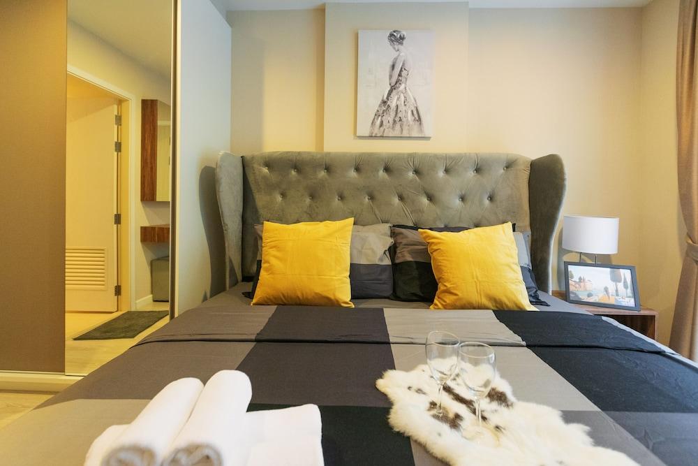 Near BK University Quiet Condo in Rama4 bkb141