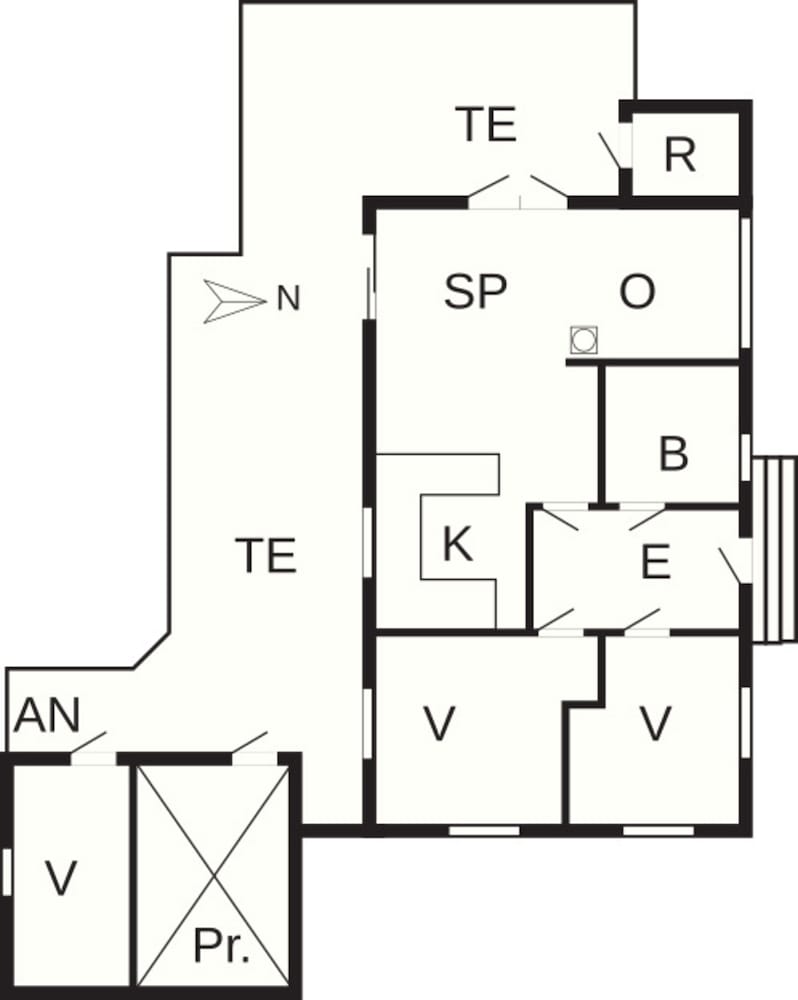 Cozy Holiday Home in Brovst near Langdal Plantation