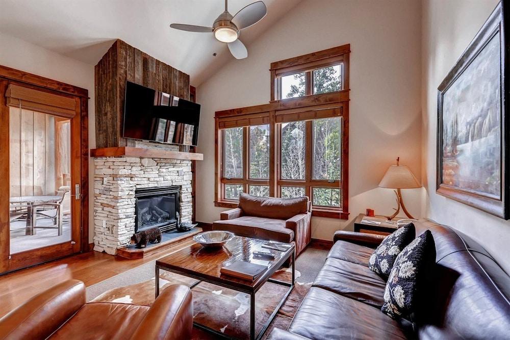 Luxury 2 Bedroom Ski in, Ski Out Mountain Vacation Rental Just Steps from the Snowflake Ski Lift in Breckenridge