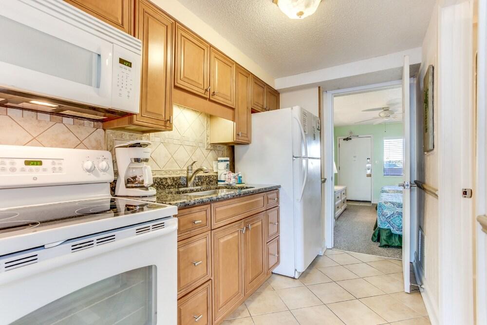 Beach-front Condo with Private Balcony