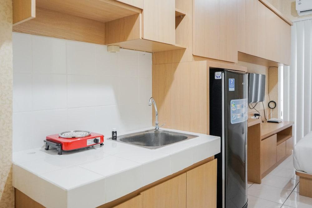 Pool View Studio Apartment at M-Town Residence