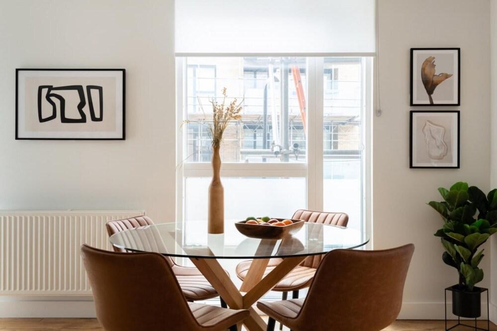 The Hoxton Docks - Modern Bright 1bdr Flat With Study Room Balcony