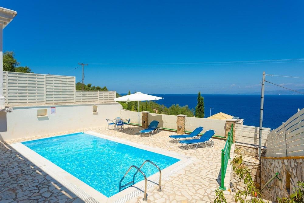 Villa Martha Large Private Pool Walk to Beach Sea Views A C Wifi Car Not Required - 2247