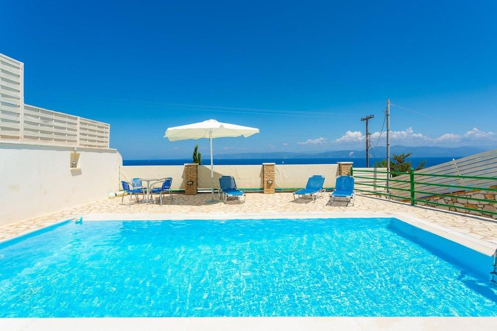 Villa Martha Large Private Pool Walk to Beach Sea Views A C Wifi Car Not Required - 2247
