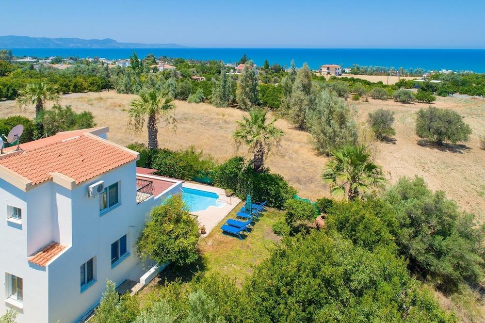 Argaka Sun Villa Tessera Large Private Pool Walk to Beach Sea Views A C Wifi - 2841
