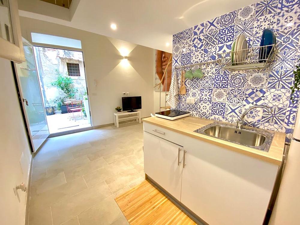 Studio con cortile al Tempio di Apollo