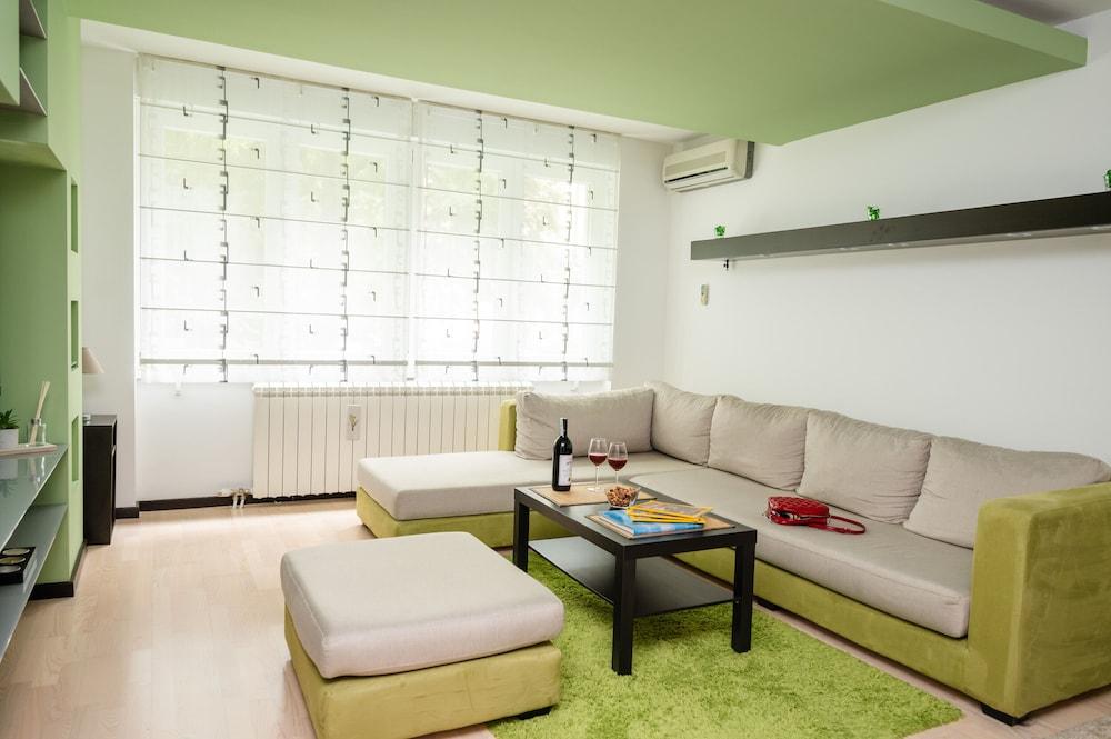 Bright 1bdr Apartment in the City Center