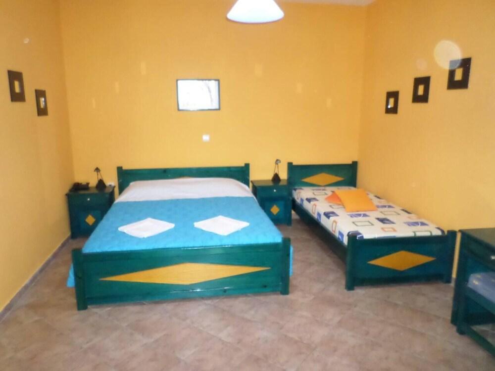 Santorious Flower Covered Apartment