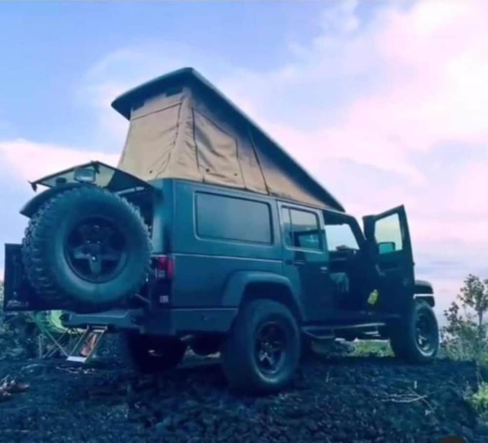 Dry Camping Oceanview bring Camping Gear