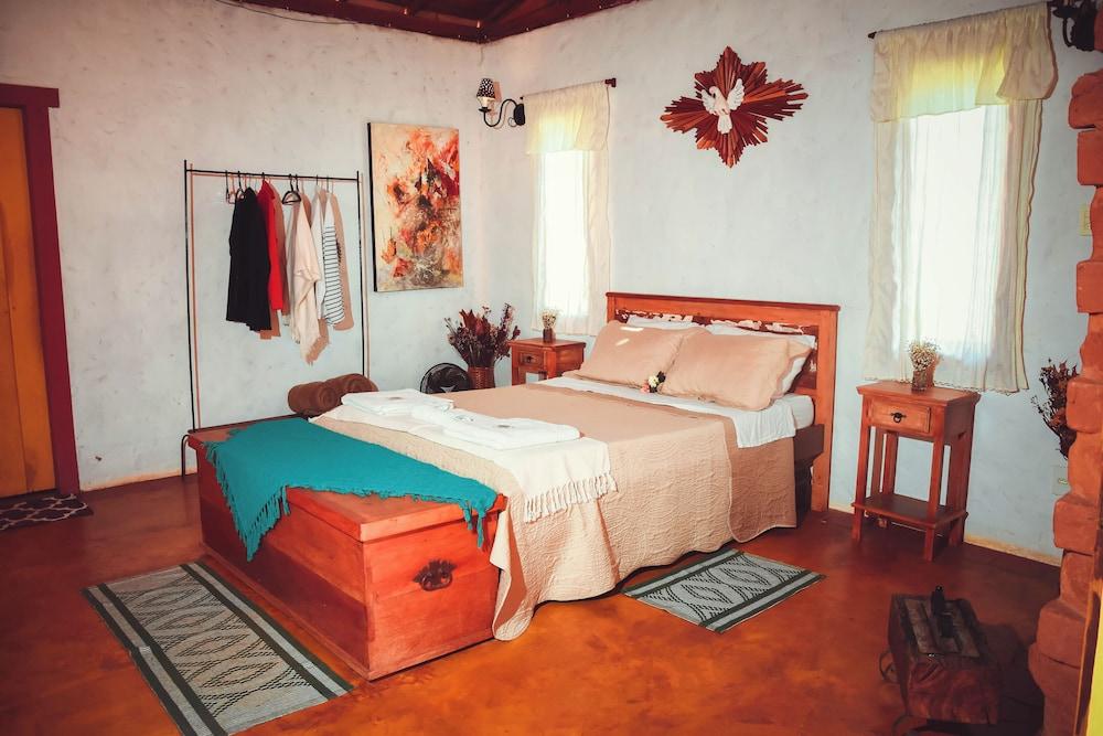 Serra a vista chalés