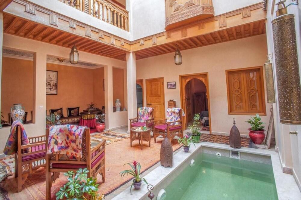 Riad Lakouas Triple Room With Pool View