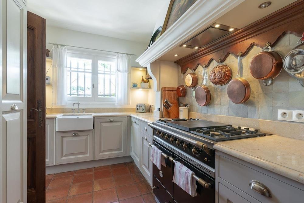 Provencal in a Height Overlooking Greenery