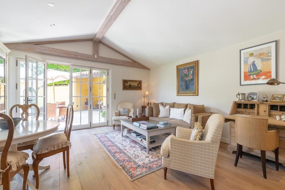 Provencal in a Height Overlooking Greenery