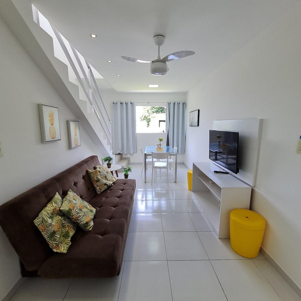 Flat 202 com Cobertura em Maria farinha