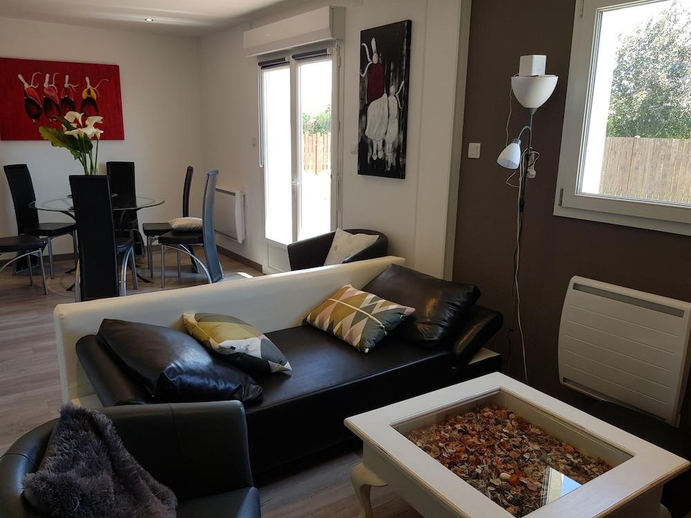 Agréable maison neuve 2 chambres pour 4