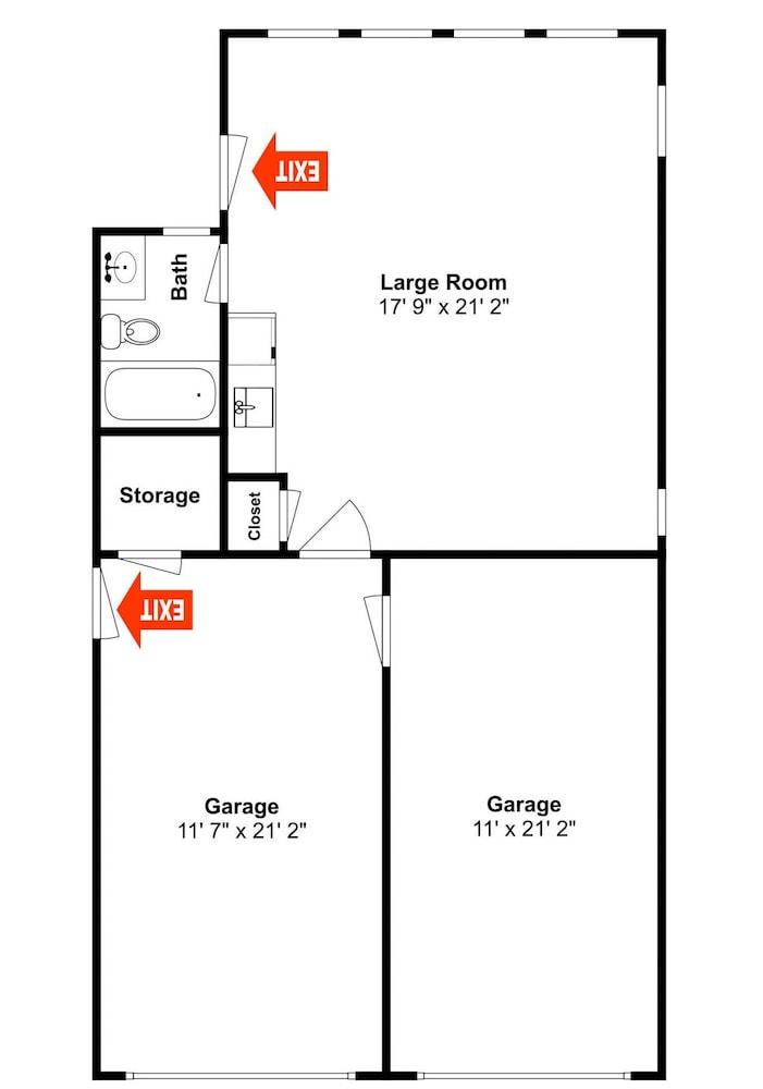 The Fire Escape by Silver Sands Vacation Rentals