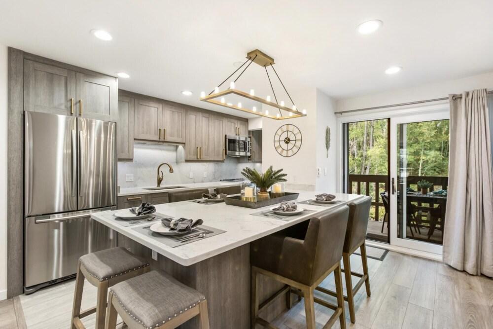 Designer Condo on River - Steps to Aspen Center