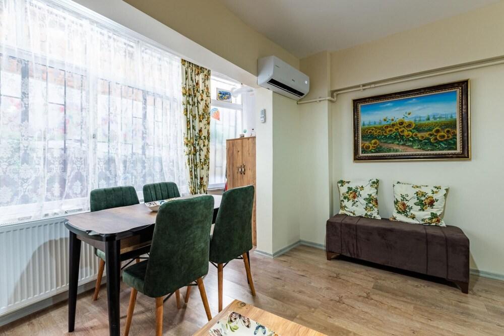 Colorful Flat With Backyard Close to Taksim Square