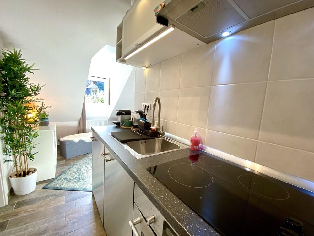 Beautiful 1BR Apt w View Historic Town