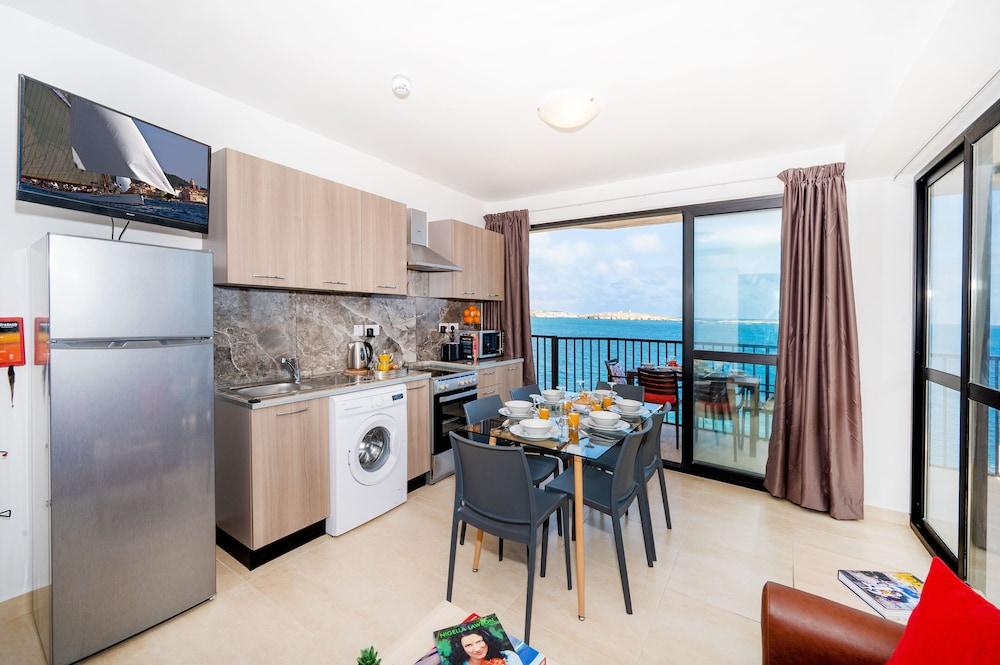 Islet Seafront Apartment Corner Terrace