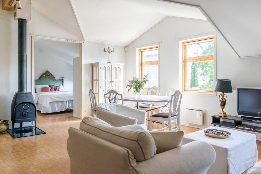 In the old city of Tammisaari by shore