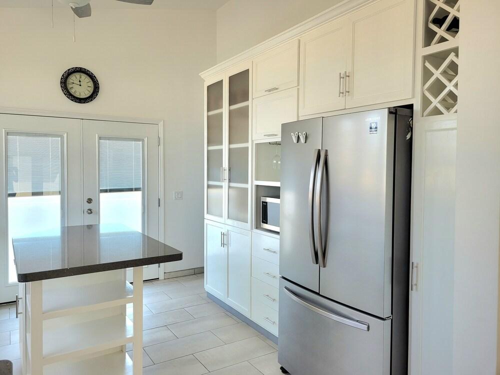 Pool House with Private Beach