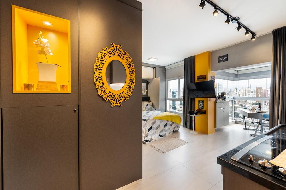 Pinheiros Best Studio Pool Parking Wifi