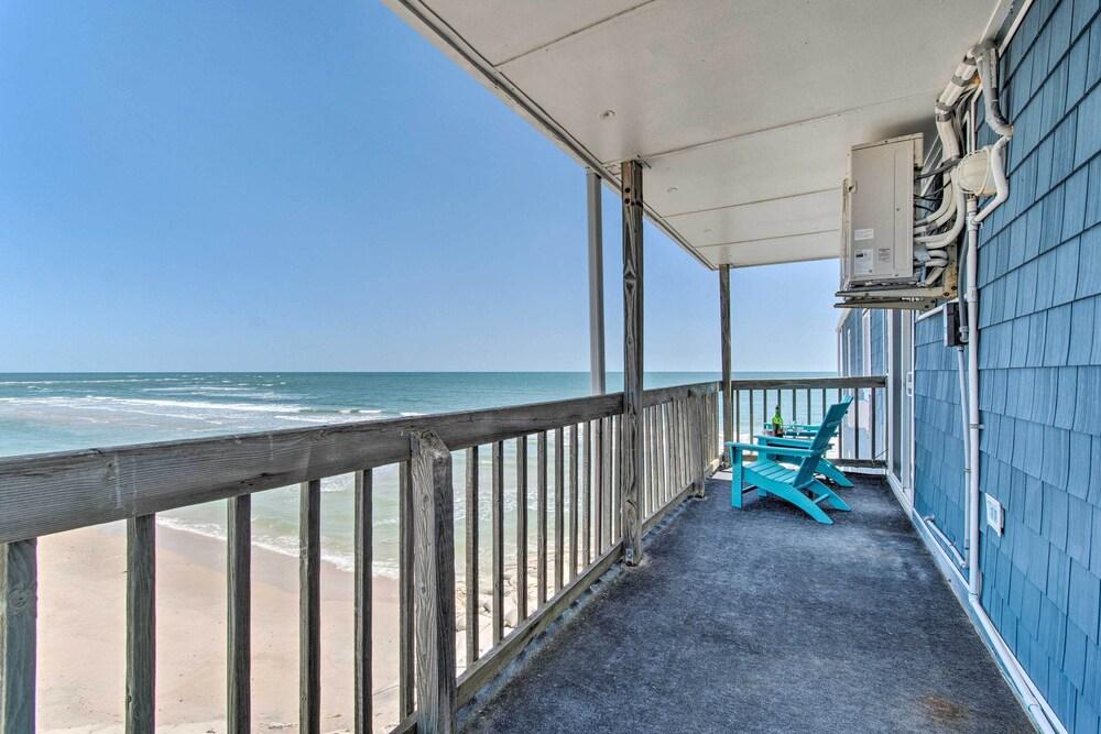Convenient Retreat w/ Balcony & Ocean Views!