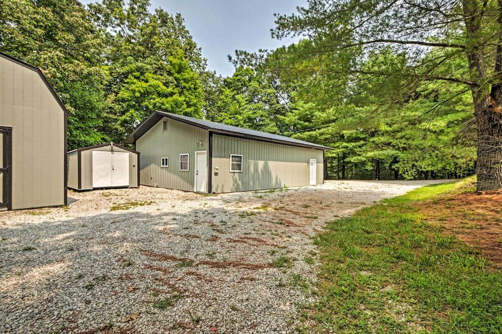 Camp Monroe in Bloomington w/ Deck & Views!