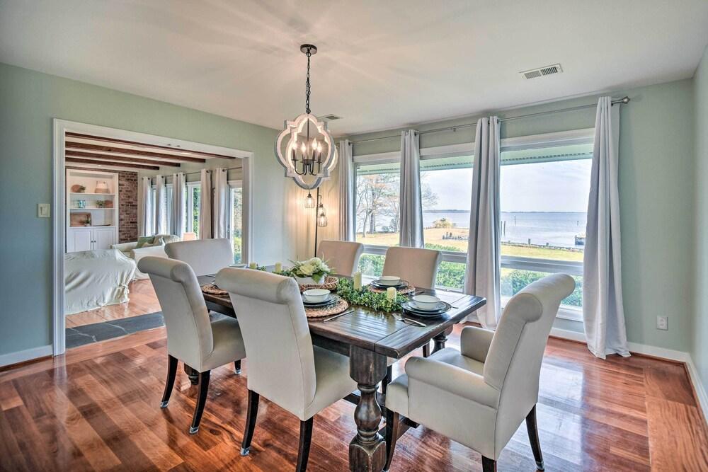 Riverfront Elizabeth City Retreat w/ Yard!