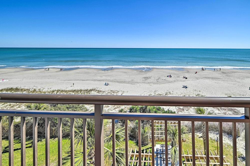 Oceanfront Myrtle Beach Studio w/ Huge Balcony!