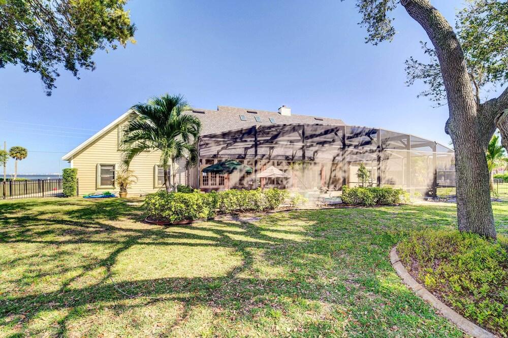 Spacious Merritt Island Home: Private Pool & Dock!