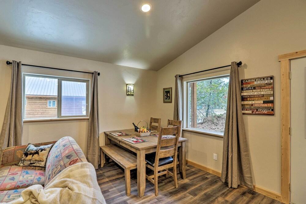 Custom Cabin w/ Grill & Fire Pit: 7 Mi to Glacier!