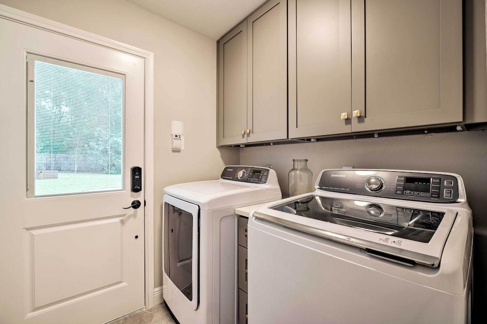 Modern Montgomery Home w/ Backyard, Deck, & Grill