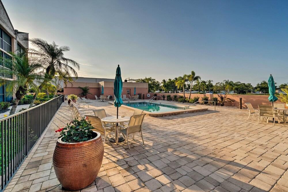 Quiet First-floor Condo w/ Marina View & Pool