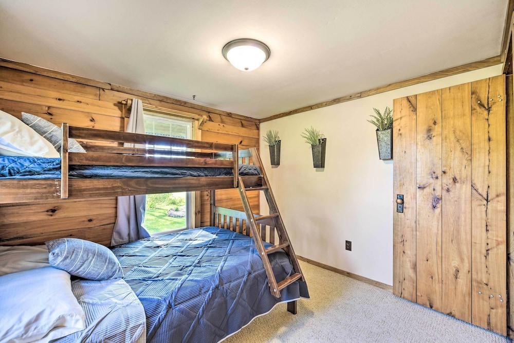 Frederic Lakefront Retreat w/ Dock & Patio!