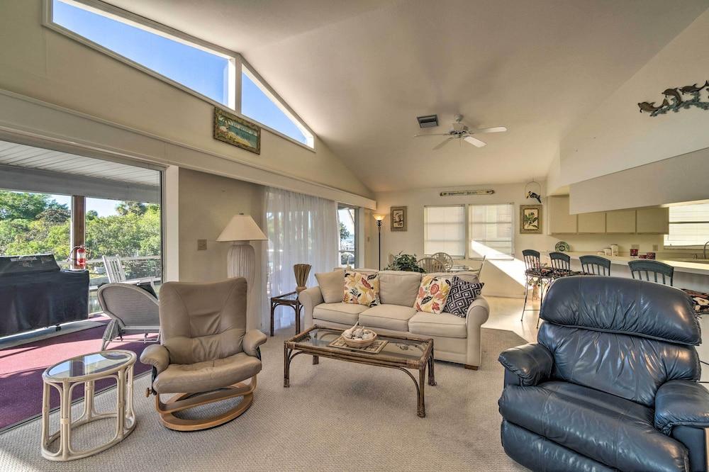 Canalfront Home w/ Private Dock - 5 Mi to Beaches!