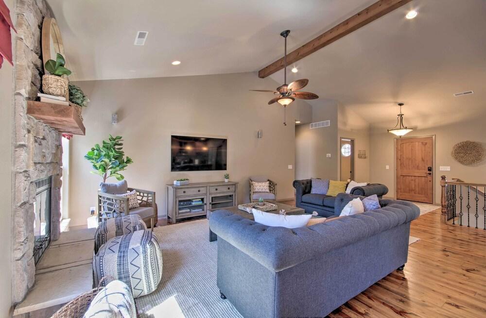 Luxe Osage Beach Home w/ Fire Pit & Grill!