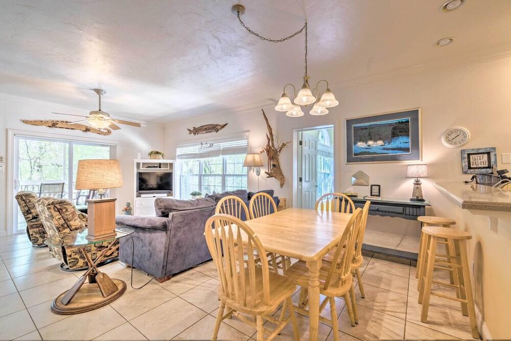 Elevated Home w/ Fire Pit + Dock on Suwannee River