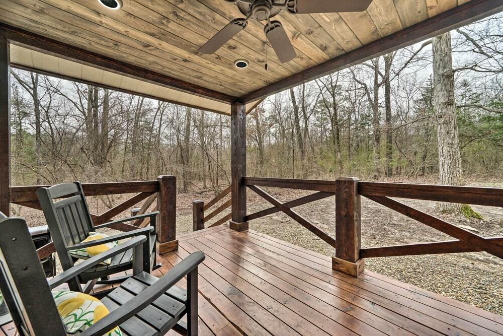Broken Bow Vacation Rental w/ Fire Pit