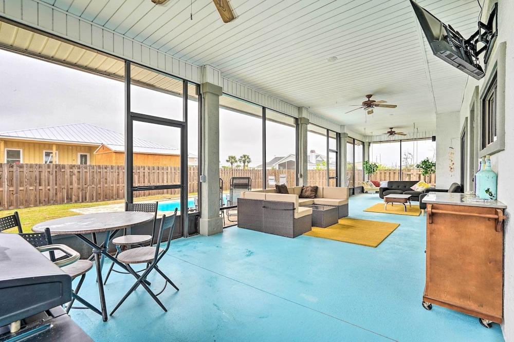 Mexico Beach Retreat w/ Grill & Private Pool!