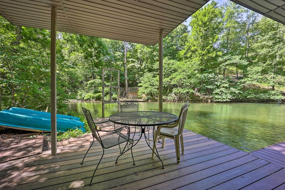 Lakefront Getaway w/ Private Dock & Kayaks!