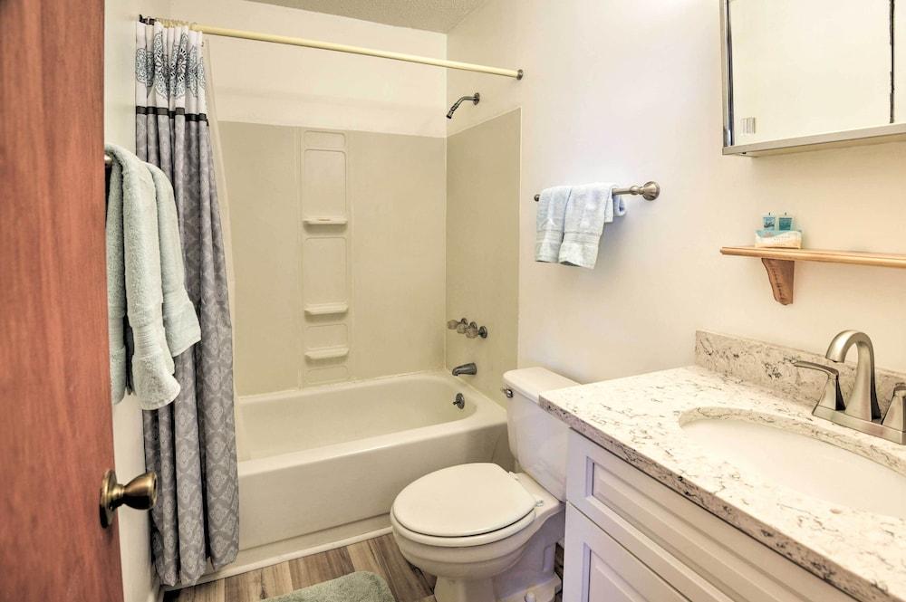 Renovated Crescent Lake Escape w/ Waterfront Deck!