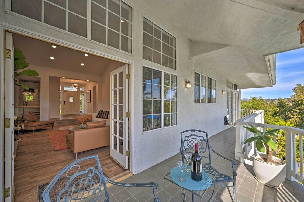 Fallbrook Home w/ Game Rooms & Amazing View!