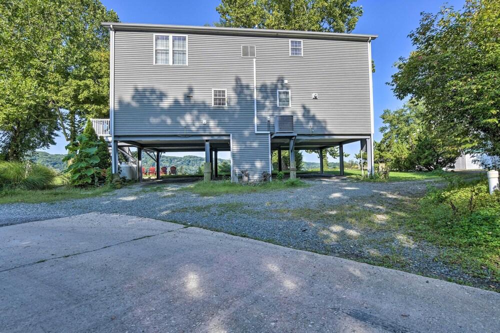 Riverfront Port Deposit House With Deck + Yard!