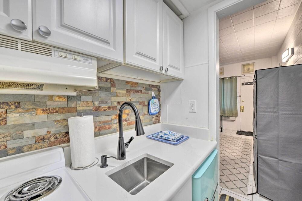 Atlantic City Studio w/ Beach Access On-site!